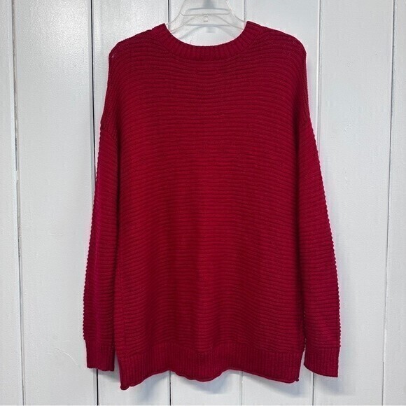NWT, Sonoma Women’s Sweater, Long Sleeves, Size‎ L, Red - Picture 2 of 7